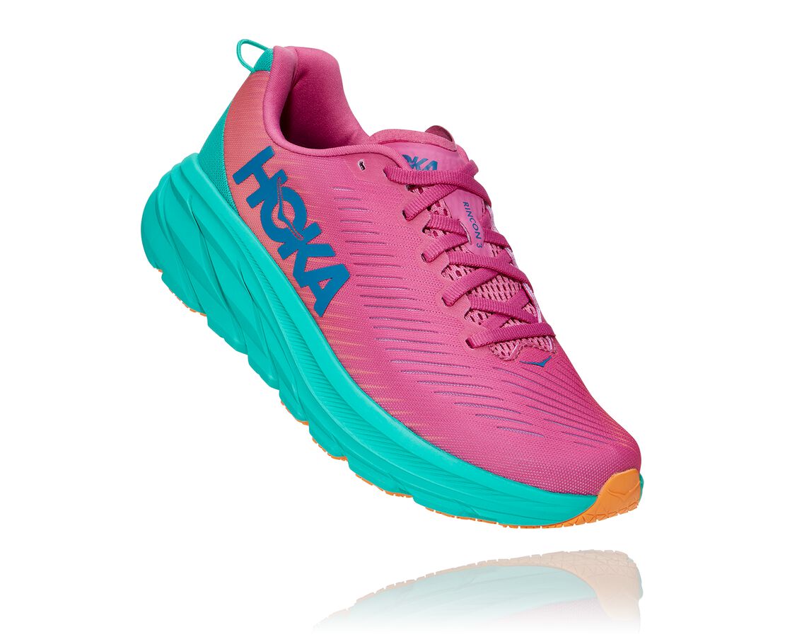 Hoka One One Rincon 3 - Sapatilhas De Estrada Mulher - Rosa, RW37965